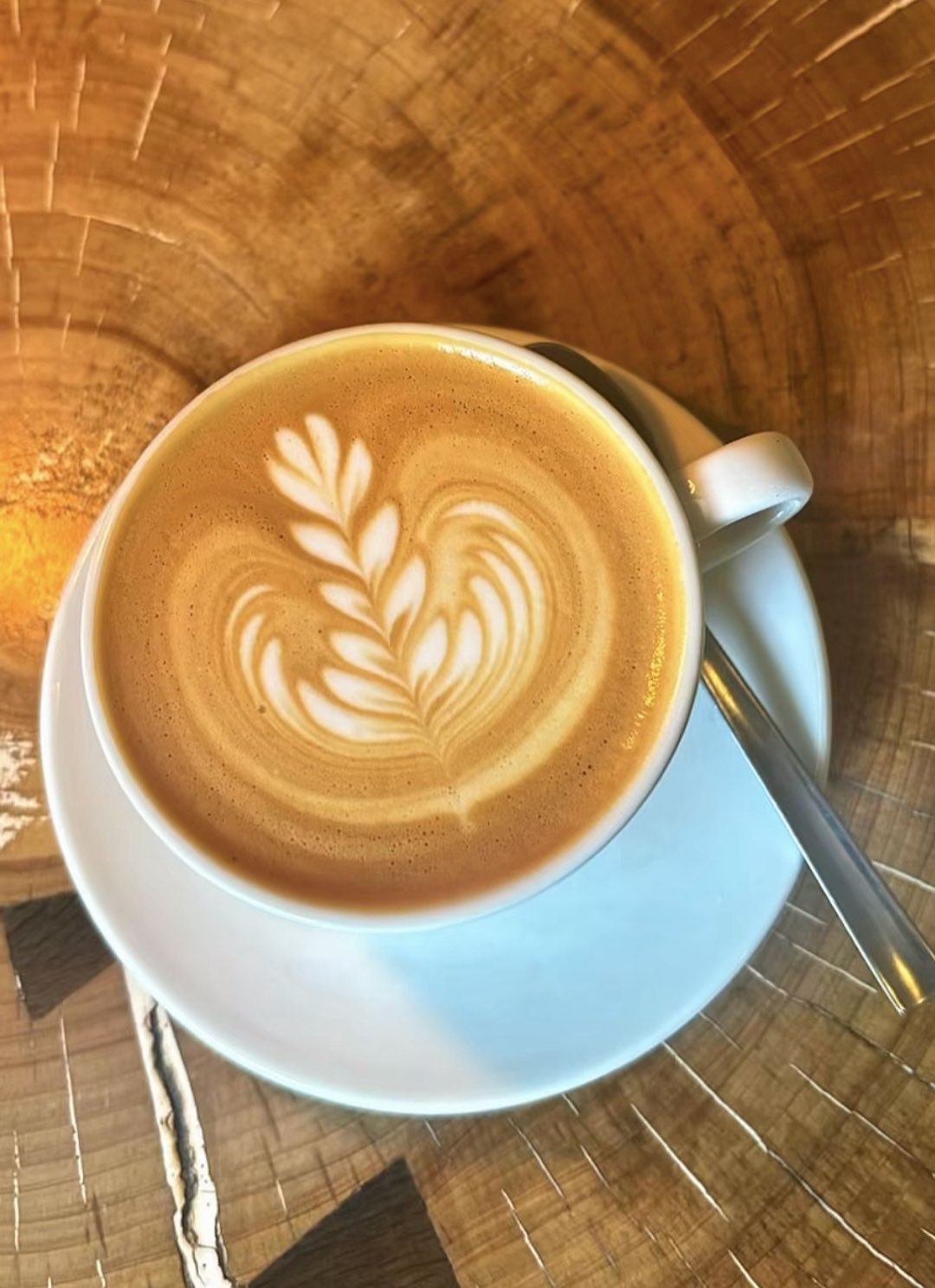 Cappuccino con latte art